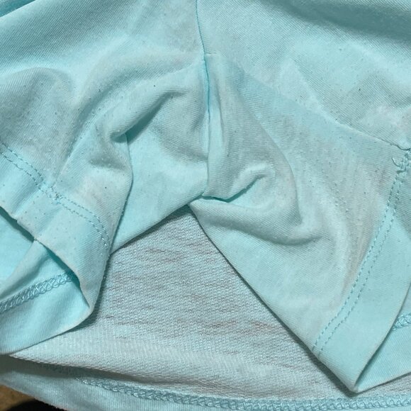 Silverwear Knit Skort Light Teal Size L Large Stretch Pull-On - Picture 4 of 8